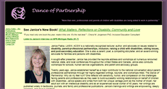 Desktop Screenshot of danceofpartnership.com