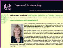 Tablet Screenshot of danceofpartnership.com